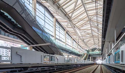 高輪ゲートウェイ駅 写真 待ち時間