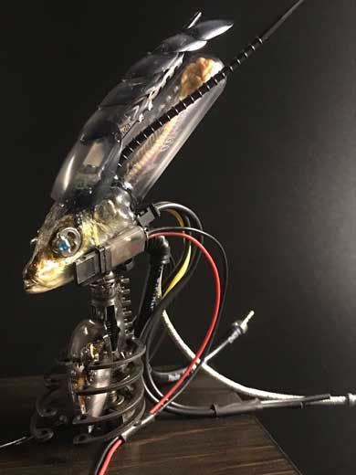 煮干し アート 空想世界 生物兵器 スター魚ーズ デザインフェスタ 51 中止 出展予定 作品
