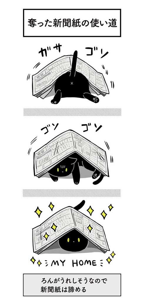 黒猫ろん 漫画 飼い主 体調 弱った心にしみる 黒猫ろんと暮らしたら