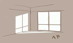 絵描き 窓 ドア 差し込む光 時間経過 動き 確認 自作 箱 アイデア