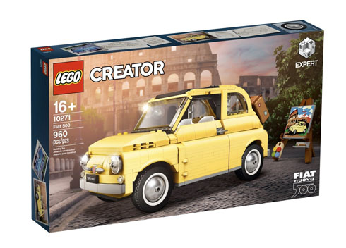 おしゃれかっこいい「大人のレゴ」発表 ルパン三世の愛車「フィアット