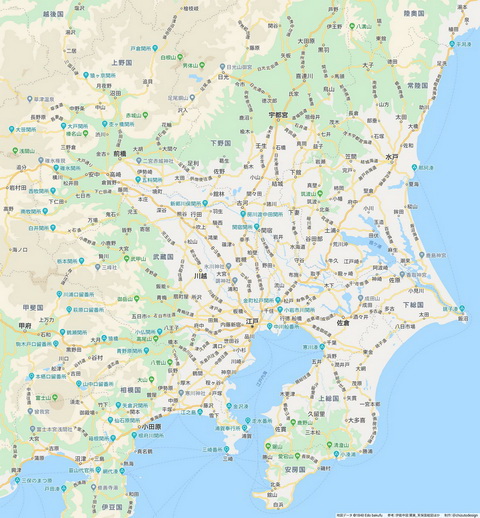 江戸の地図