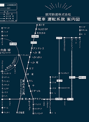 Twitterに姿を見せたロマンチックでsfな世界観のスマホケース 銀河鉄道の路線図 がすてきすぎる ねとらぼ