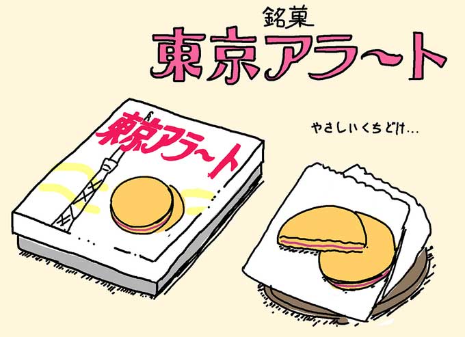 銘菓 東京アラート の絵が話題に 駅や空港で売られていそうなパッケージに 同じ発想の人がいた と共感の声 1 2 ページ ねとらぼ