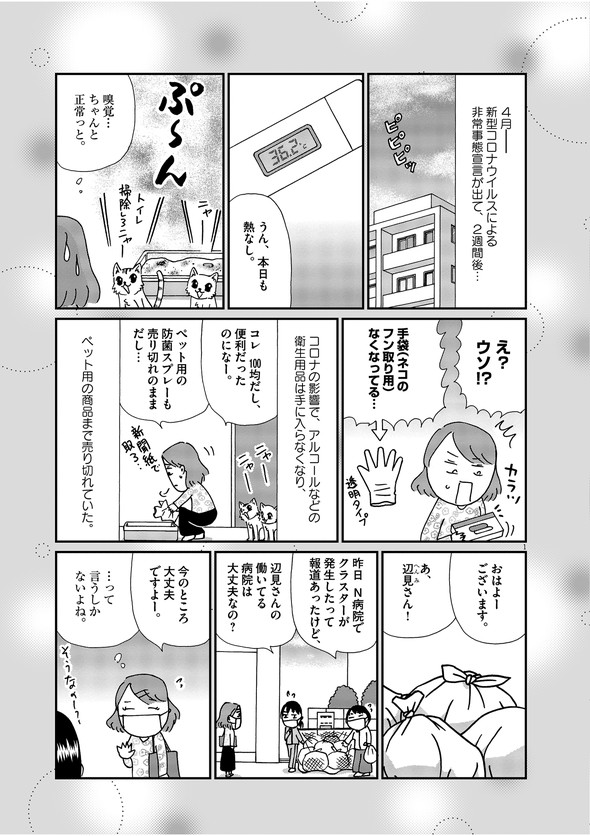 週刊スピリッツ 小学館 沖田×華 お別れホスピタル コロナ特別編