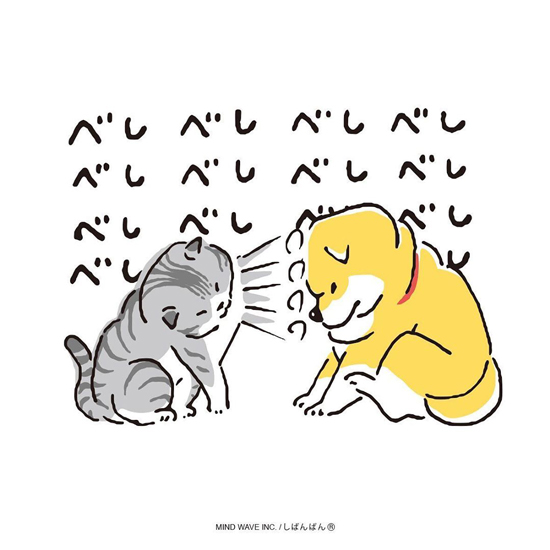 猫の眠りを邪魔する柴犬にクリティカルヒット 犬と猫の力関係を描いた漫画に共感の声が集まる ねとらぼ