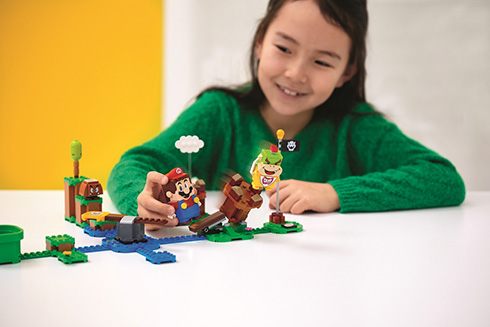 レゴの世界で冒険するマリオが登場　世界に先駆けて日本先行販売を開始