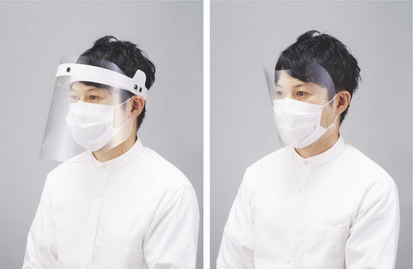 コクヨ 簡易フェイスシールドの販売を開始 ヘッドギアタイプ マスク装着タイプの2種類 ねとらぼ