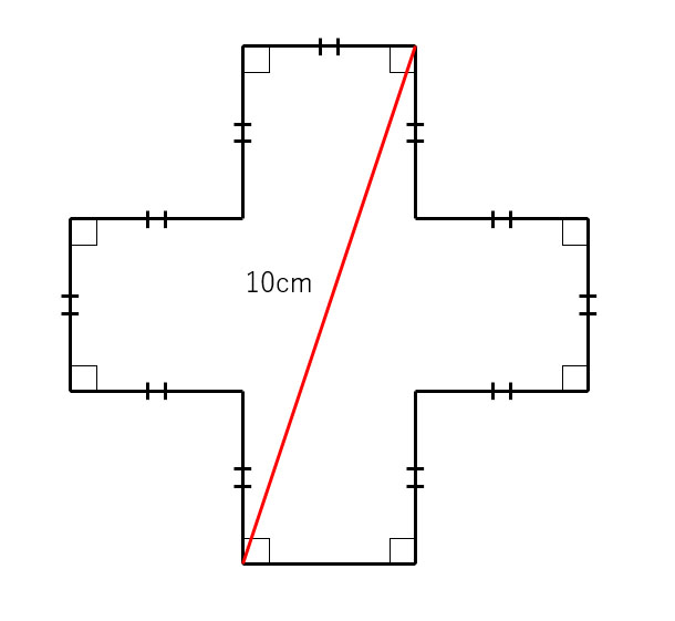 この図形の面積 三平方の定理を使わずに出せる ヒラメキで解く 算数 がちょっと手ごわい ねとらぼ