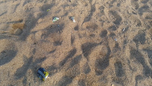 砂浜 ゴミ
