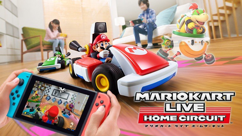Nintendo Switch「マリオカート ライブ ホームサーキット」10月発売　おもちゃと連動したARゲームに