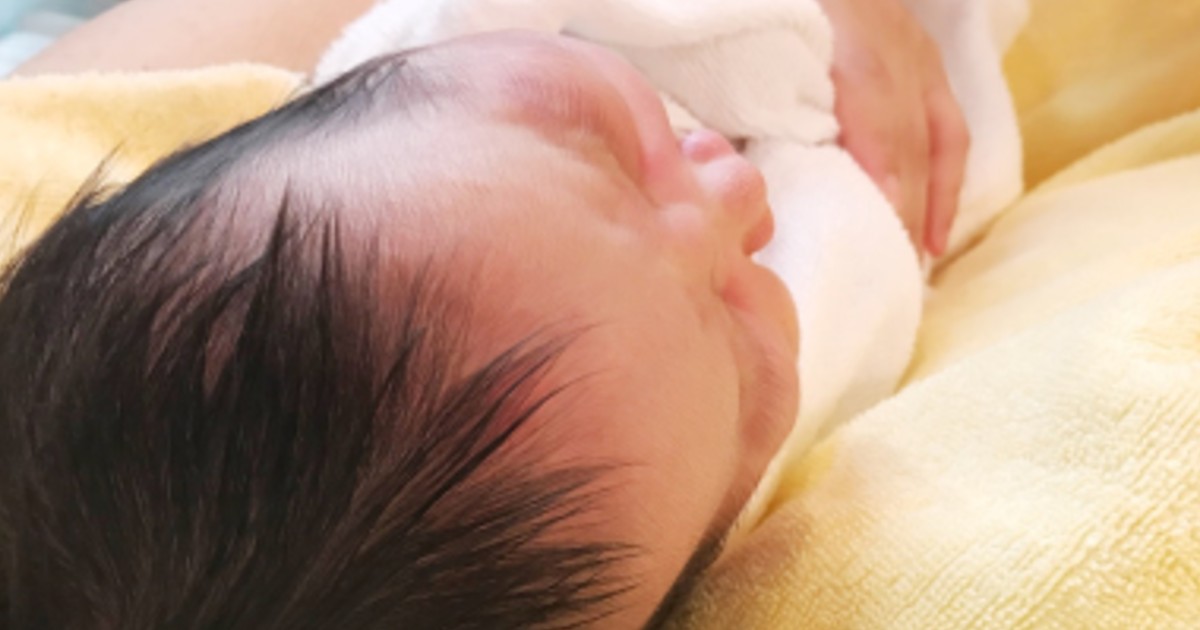 とっちゃんが大きくて ニッチェ江上 出産は帝王切開だった 髪ふさふさ な息子の写真も ねとらぼ