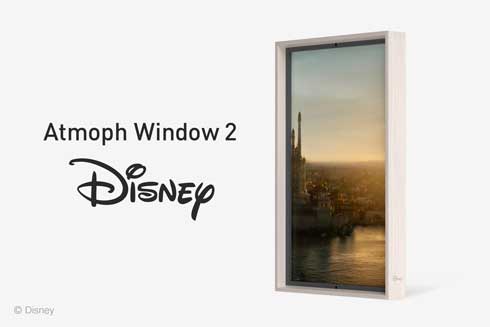 ディズニー 映画 世界 スマート窓 CG 風景 映像 Atmpoh Window 2