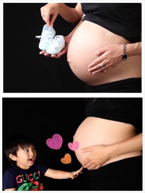 川崎希 マタフォト アレクサンダー おちびーぬ 第2子 妊娠 出産 息子 子ども ブログ