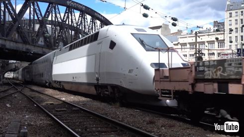 鉄道 動画 YouTube フランス TGV
