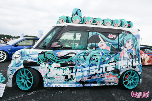 初音ミク タント 冴えカノ レクサスなど 痛車330台が集まった E M T G In Nagara 7 写真まとめ第3弾 1 4 ページ ねとらぼ