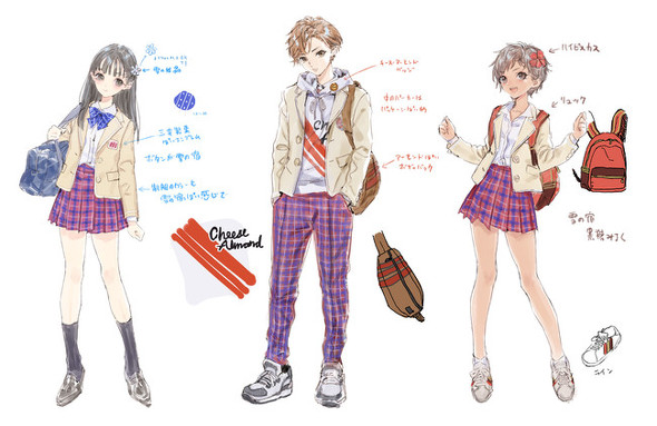 キャラクターデザインに岸田メル起用 雪の宿 の三幸製菓が初のアニメcmを公開 1 2 ページ ねとらぼ
