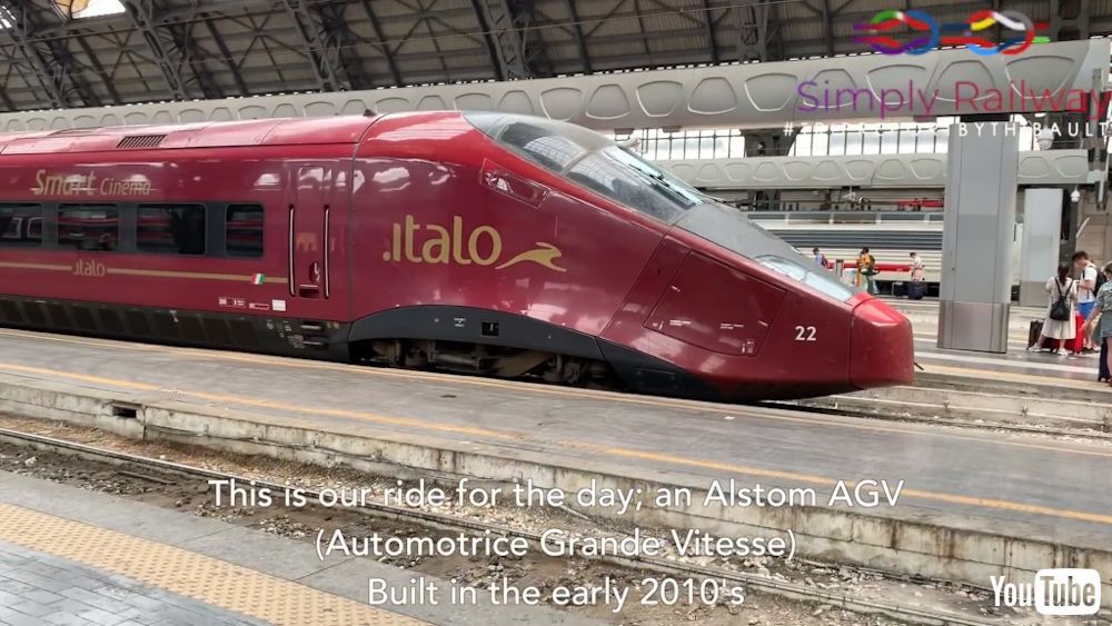 まるでフェラーリ鉄道 イタリアを走る真っ赤な高速列車 イタロ がイケメンすぎる 1 2 ページ ねとらぼ