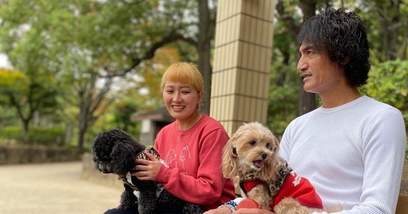 丸山桂里奈 夫 本並健治と愛犬抱っこした家族ショットに反響 幸せが伝わってきます 微笑ましい写真 ねとらぼ