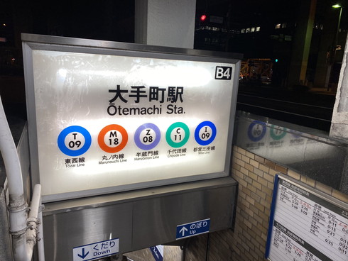 東京 地下鉄 出入り口