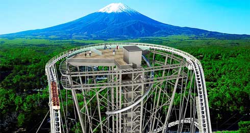 富士急ハイランド FUJIYAMAタワー 富士山 絶景 展望台
