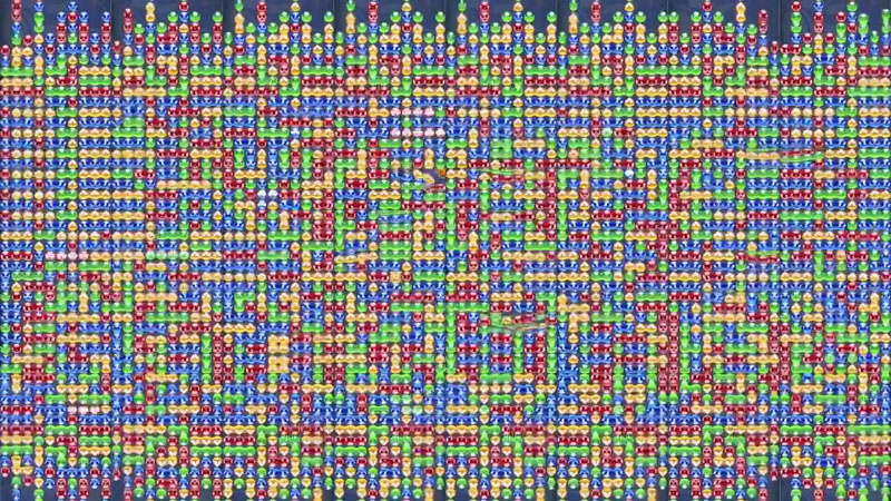 ぷよぷよの連鎖で描いたアニメが神がかり 祝福の言葉がプレゼントのnintendo Switchへ早変わり 1 2 ページ ねとらぼ