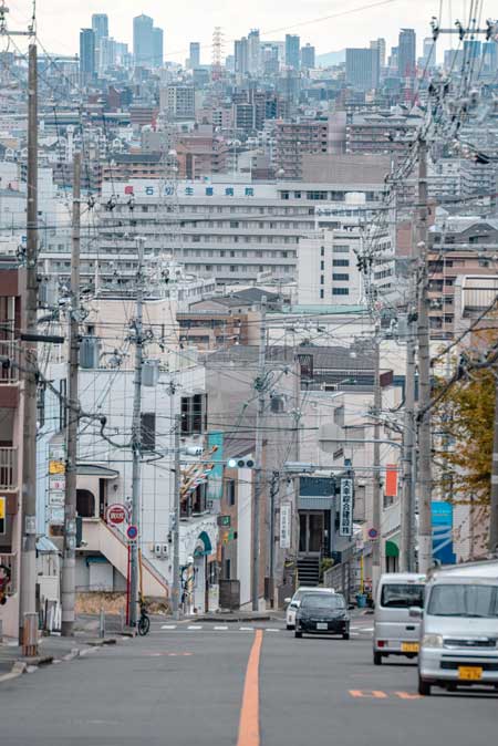 情報量 多い 風景 大阪 石切町 景色 写真