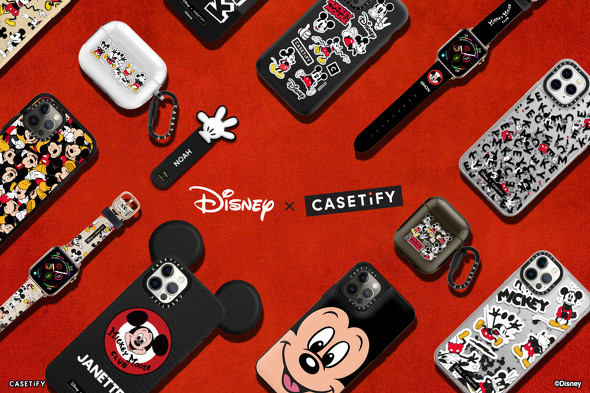 レトロでポップな Disney X Casetify コレクション ミッキーだらけのiphoneケースやモバイルアクセサリーがキュート 1 2 ページ ねとらぼ