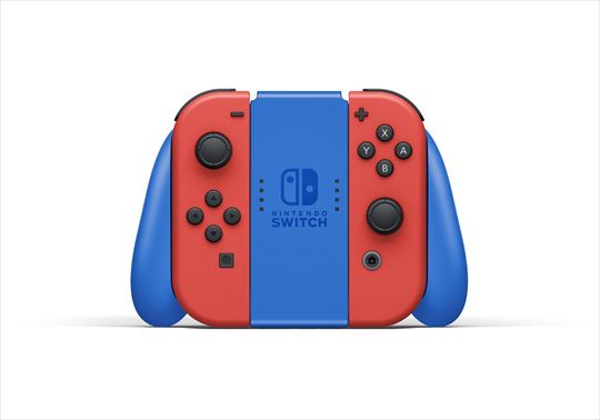 Nintendo Switchに新カラー「マリオレッド×ブルー」登場 1月25日より 