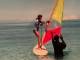 矢田亜希子、20年前にフィジーで撮ったウィンドサーフィン姿を公開　小麦色に日焼けした姿がまぶしいぜ……