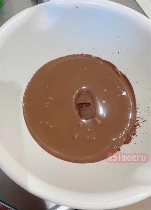 ゴリラ チョコレート