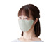 キングジムから「ひもなしマスク」登場　粘着テープで顔に貼り付けて使用