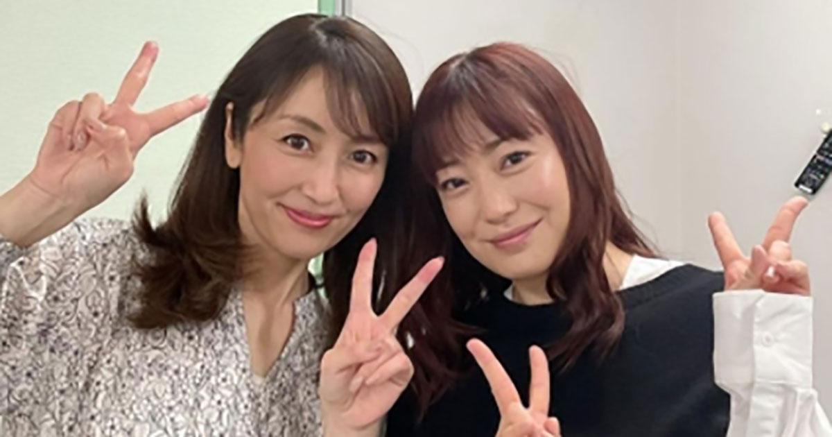 ドラマっ子歓喜 矢田亜希子 菅野美穂 アラフォー美女 2ショットに 夢のコラボ 2人ともかわいすぎ の声 1 2 ページ ねとらぼ