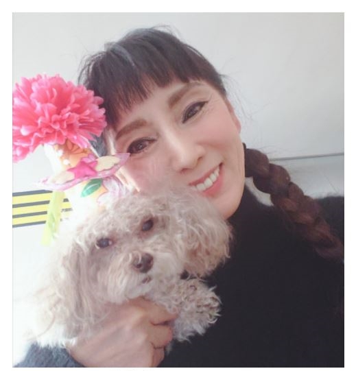 秋野暢子 愛犬 レイチェルの死を報告 私の手の中で静かに天国に旅立ってくれました 1 2 ページ ねとらぼ