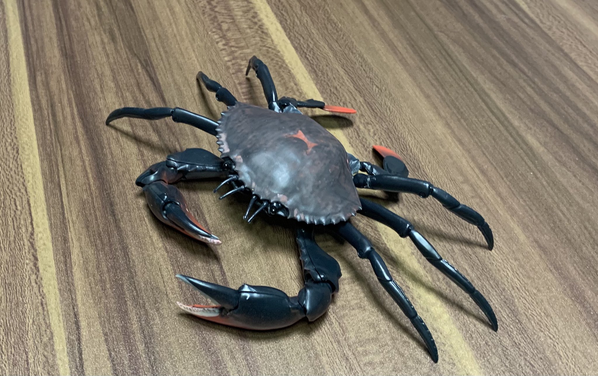 夜道で出くわしたら腰抜かす バンダイ カニガシャ の足を卵に付け替えた姿が衝撃ビジュアル ねとらぼ