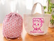 【実物レビュー】SPRiNG5月号増刊のふろくは原田治さんイラストのトート＆保冷バッグ！　ピンクカラーが春らしくかわいい便利グッズを使ってみました