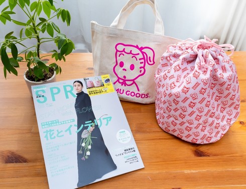 実物レビュー Spring5月号増刊のふろくは原田治さんイラストのトート 保冷バッグ ピンクカラーが春らしくかわいい便利グッズを使ってみました ねとらぼ