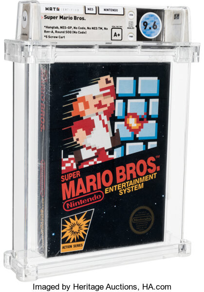 新品未開封】NES スーパーマリオブラザーズ小箱版［スペイン仕様 