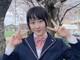 本田望結、高校の制服姿をインスタで初公開　桜の下でピース「高校生 楽しい」