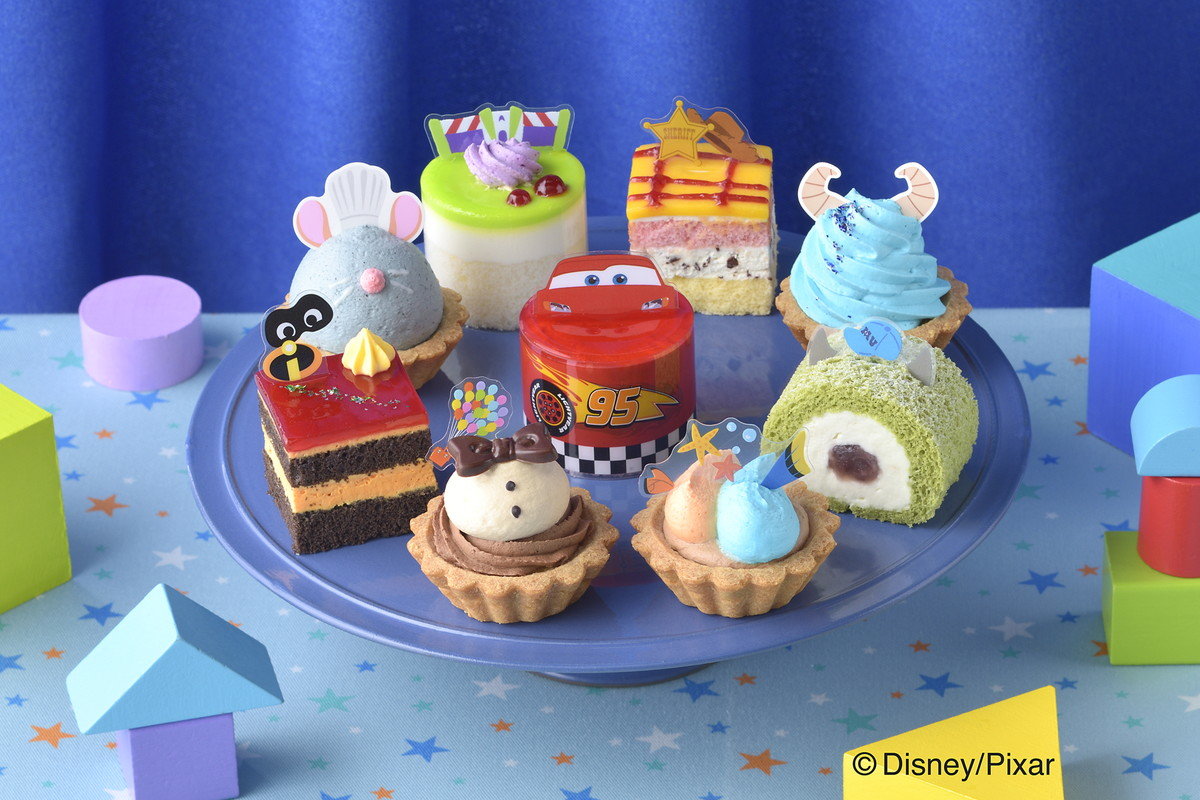 マックィーン や ウッディ がプチケーキに ピクサーキャラクターのスイーツが銀座コージーコーナーから発売 ねとらぼ