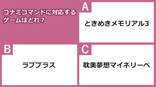 今日は何の記念日 4月25日は コナミコマンド Ba の日 恋愛ゲームでも通用したの知ってた 1 9 ページ ねとらぼ