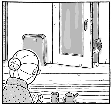 おじいさんが帰宅すると猫が駆け寄り おしゃべり好きな猫のルーティーンを描いた漫画に癒やされる 1 2 ページ ねとらぼ