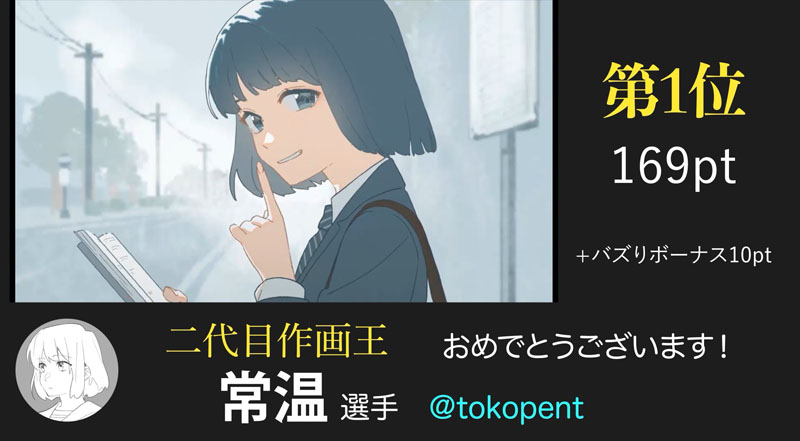 アニメを即興で作る 作画王グランプリ が盛況 187作品もの応募 5日以内に1人で制作 した珠玉の作品続々 1 2 ページ ねとらぼ