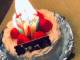 水野美紀、夫・唐橋充の44歳バースデーケーキが“大炎上”　燃え盛るロウソクにファン「結構な火力ですねー！」