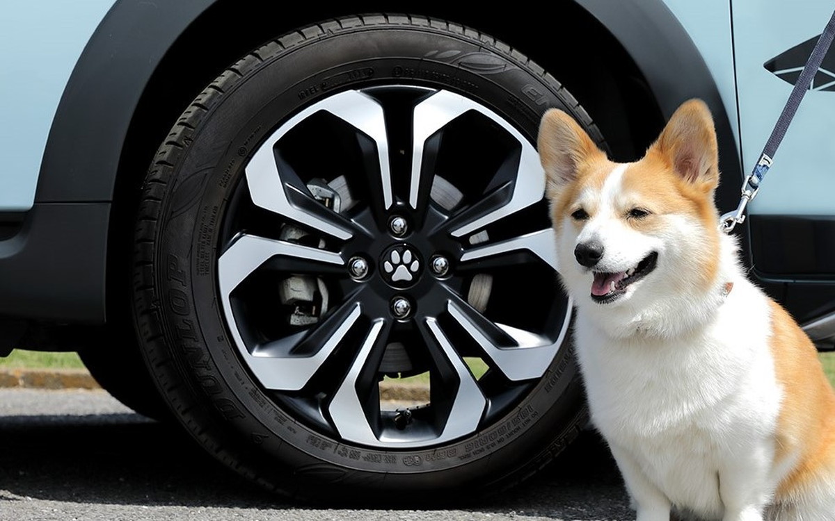 わんこの肉球ぺたっ ホンダ純正カーアクセサリー Honda Dog がかわいいぞ ねとらぼ