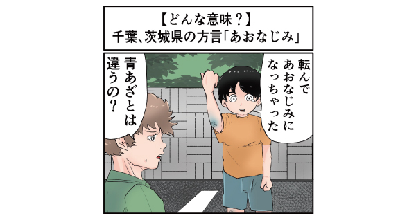 通じそうで通じないやつ 千葉県 茨城県の方言 あおなじみ ってどんな意味 マジで方言じゃないと思ってた言葉 1 2 ページ ねとらぼ