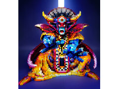 大魔王ゾーマのドット絵？→レゴでした 「ドラクエIII」から飛び出した