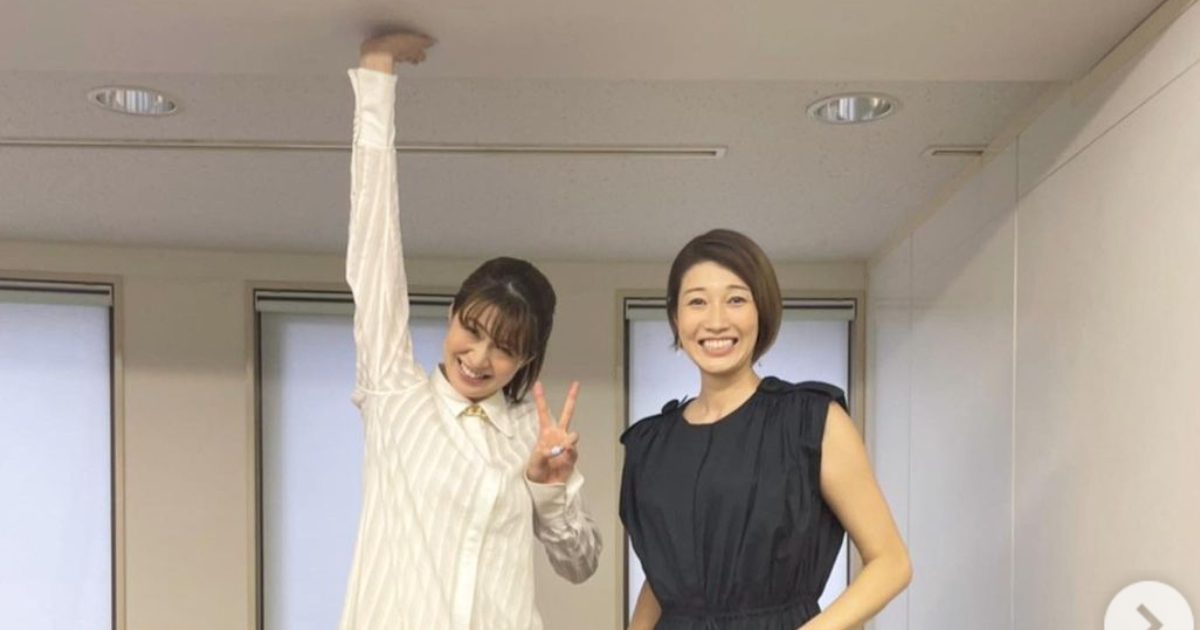 天井ってこんなに低いものだっけ 木村沙織 狩野舞子 ヒールの2ショットが 2人ガリバー旅行記 トリックアート的な 1 2 ページ ねとらぼ