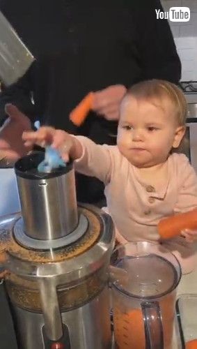 uBaby Adds Special Secret Ingredient to Carrot Juice || ViralHogv