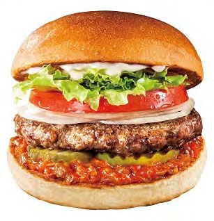 ジビエ鹿肉バーガー　商品画像